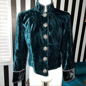 Double D Ranch Velvet blazer